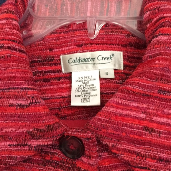 Multi shades of red - med weight rayon/polyester - Picture 2 of 2